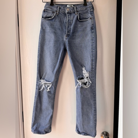 Agolde RILEY HIGH RISE STRAIGHT JEAN - Picture 3 of 4